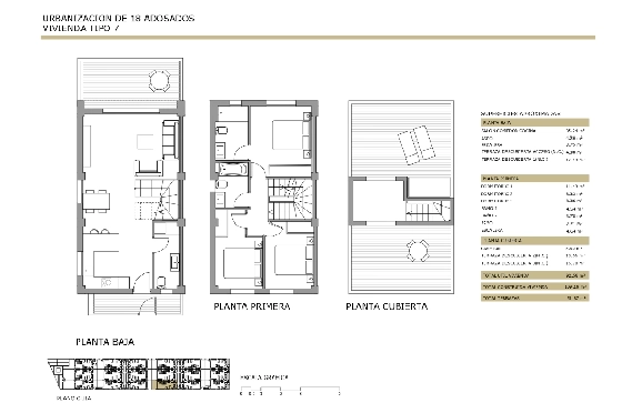 Eck-Reihenhaus in Els Poblets zu verkaufen, Zona de estar 93 m², Terreno 52 m², 3 Schlafzimmer, 2 Badezimmer, ref.: IV-SV7-8