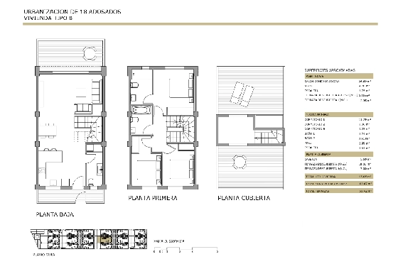 Reihenhaus-Mitte in Els Poblets zu verkaufen, Zona de estar 95 m², Klimaanlage, Terreno 53 m², 3 Schlafzimmer, 2 Badezimmer, ref.: IV-SV8-8