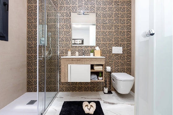 Erdgeschoss Apartment in Ciudad Quesada zu verkaufen, Zona de estar 116 m², Zustand Erstbezug, Klimaanlage, 2 Schlafzimmer, 2 Badezimmer, Pool, ref.: HA-CQN-120-A01-11