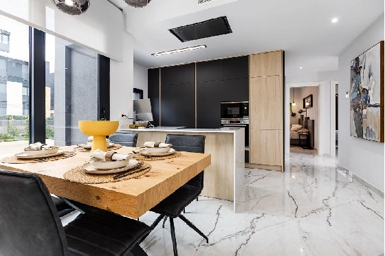 Erdgeschoss Apartment in Ciudad Quesada zu verkaufen, Zona de estar 116 m², Zustand Erstbezug, Klimaanlage, 2 Schlafzimmer, 2 Badezimmer, Pool, ref.: HA-CQN-120-A01-4