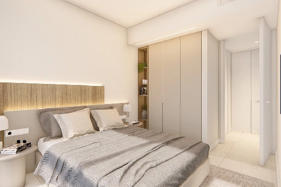 Penthouse Apartment in Los Alcazares zu verkaufen, Zona de estar 150 m², Zustand Erstbezug, Klimaanlage, 2 Schlafzimmer, 2 Badezimmer, Pool, ref.: HA-LAN-480-A02-18