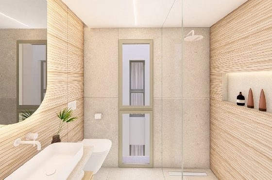 Penthouse Apartment in Los Alcazares zu verkaufen, Zona de estar 150 m², Zustand Erstbezug, Klimaanlage, 2 Schlafzimmer, 2 Badezimmer, Pool, ref.: HA-LAN-480-A02-19