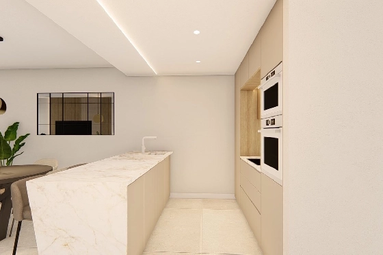 Penthouse Apartment in Los Alcazares zu verkaufen, Zona de estar 150 m², Zustand Erstbezug, Klimaanlage, 2 Schlafzimmer, 2 Badezimmer, Pool, ref.: HA-LAN-480-A02-7