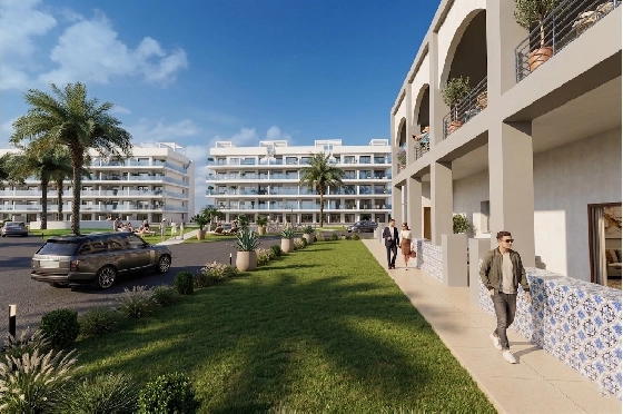 Penthouse Apartment in Guardamar del Segura zu verkaufen, Zona de estar 182 m², Zustand Erstbezug, 3 Schlafzimmer, 2 Badezimmer, Pool, ref.: HA-GUN-439-A04-3