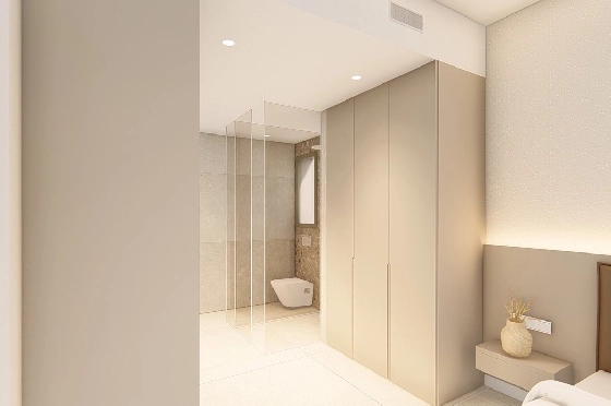 Penthouse Apartment in Los Alcazares zu verkaufen, Zona de estar 177 m², Zustand Erstbezug, Klimaanlage, 3 Schlafzimmer, 2 Badezimmer, Pool, ref.: HA-LAN-480-A04-14
