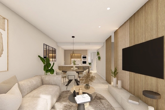 Penthouse Apartment in Los Alcazares zu verkaufen, Zona de estar 177 m², Zustand Erstbezug, Klimaanlage, 3 Schlafzimmer, 2 Badezimmer, Pool, ref.: HA-LAN-480-A04-5