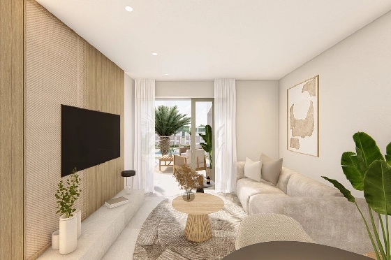 Penthouse Apartment in Los Alcazares zu verkaufen, Zona de estar 177 m², Zustand Erstbezug, Klimaanlage, 3 Schlafzimmer, 2 Badezimmer, Pool, ref.: HA-LAN-480-A04-9
