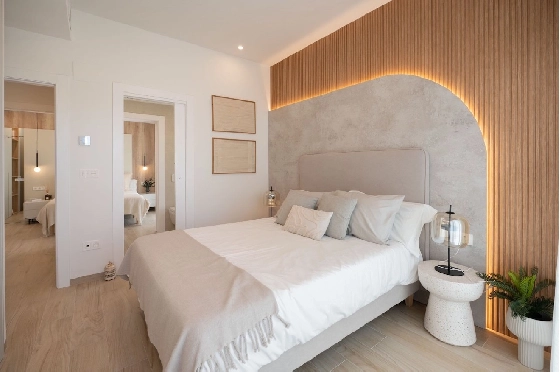 Eck-Reihenhaus in Los Alcazares zu verkaufen, Zona de estar 146 m², Zustand Erstbezug, Klimaanlage, Terreno 177 m², 3 Schlafzimmer, 2 Badezimmer, Pool, ref.: HA-LAN-480-Q01-16