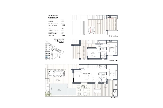 Eck-Reihenhaus in Los Alcazares zu verkaufen, Zona de estar 146 m², Zustand Erstbezug, Klimaanlage, Terreno 177 m², 3 Schlafzimmer, 2 Badezimmer, Pool, ref.: HA-LAN-480-Q01-29