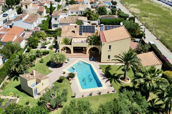 Villa in Els Poblets zu verkaufen, Zona de estar 383 m², Baujahr 2002, Zustand gepflegt, + Fussbodenheizung, Klimaanlage, Terreno 1821 m², 3 Schlafzimmer, 3 Badezimmer, Pool, ref.: RG-1126-4
