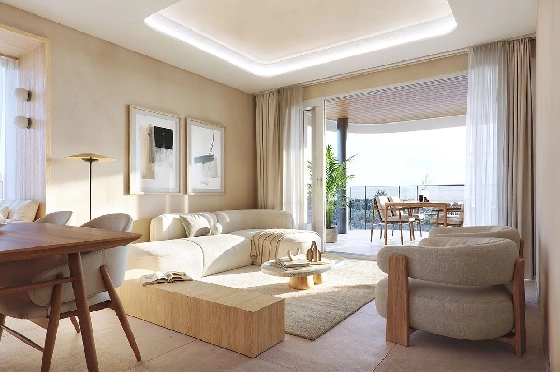 Etagen Apartment in Benijofar zu verkaufen, Zona de estar 103 m², Zustand Erstbezug, 3 Schlafzimmer, 2 Badezimmer, Pool, ref.: HA-BNN-319-A01-6