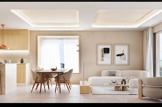 Etagen Apartment in Benijofar zu verkaufen, Zona de estar 103 m², Zustand Erstbezug, 3 Schlafzimmer, 2 Badezimmer, Pool, ref.: HA-BNN-319-A01-7