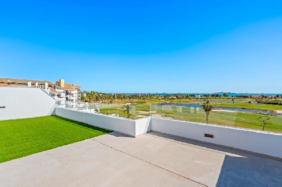 Penthouse Apartment in Los Alcazares zu verkaufen, Zona de estar 188 m², Zustand Erstbezug, 3 Schlafzimmer, 2 Badezimmer, Pool, ref.: HA-LAN-492-A02-17