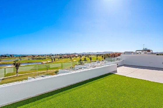Penthouse Apartment in Los Alcazares zu verkaufen, Zona de estar 188 m², Zustand Erstbezug, 3 Schlafzimmer, 2 Badezimmer, Pool, ref.: HA-LAN-492-A02-18