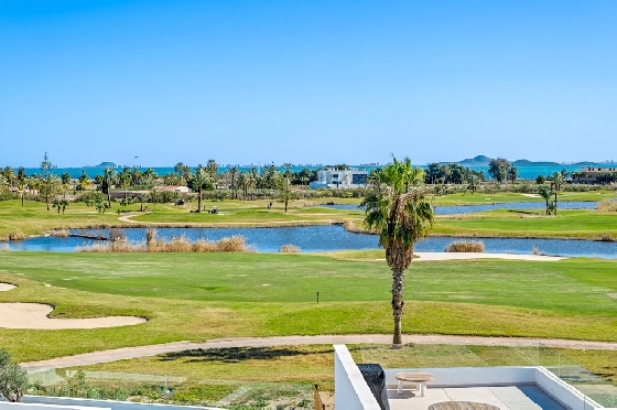 Penthouse Apartment in Los Alcazares zu verkaufen, Zona de estar 188 m², Zustand Erstbezug, 3 Schlafzimmer, 2 Badezimmer, Pool, ref.: HA-LAN-492-A02-19