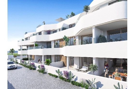 Penthouse Apartment in Los Alcazares zu verkaufen, Zona de estar 188 m², Zustand Erstbezug, 3 Schlafzimmer, 2 Badezimmer, Pool, ref.: HA-LAN-492-A02-3