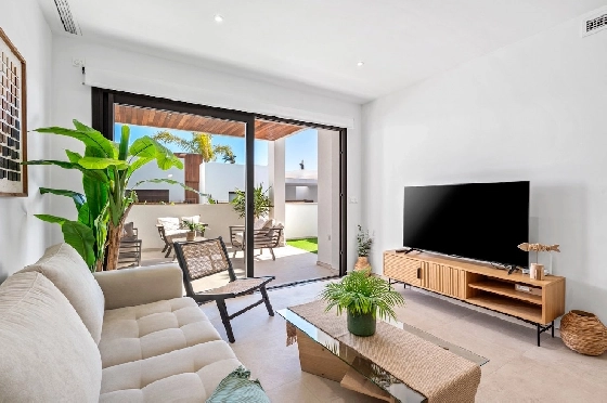 Penthouse Apartment in Los Alcazares zu verkaufen, Zona de estar 188 m², Zustand Erstbezug, 3 Schlafzimmer, 2 Badezimmer, Pool, ref.: HA-LAN-492-A02-7