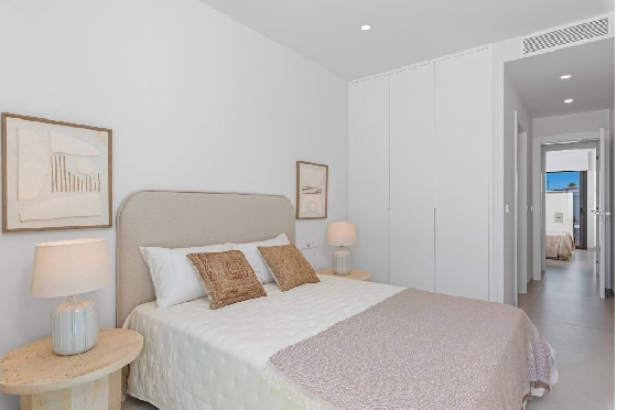 Villa in Los Alcazares zu verkaufen, Zona de estar 198 m², Zustand Erstbezug, Klimaanlage, Terreno 235 m², 3 Schlafzimmer, 2 Badezimmer, Pool, ref.: HA-LAN-501-E01-20