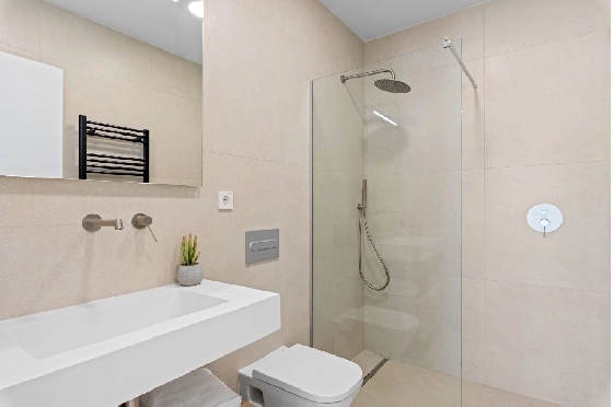 Villa in Los Alcazares zu verkaufen, Zona de estar 198 m², Zustand Erstbezug, Klimaanlage, Terreno 235 m², 3 Schlafzimmer, 2 Badezimmer, Pool, ref.: HA-LAN-501-E01-21