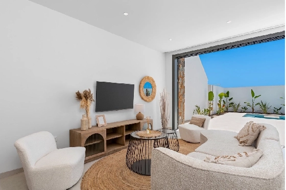 Villa in Los Alcazares zu verkaufen, Zona de estar 198 m², Zustand Erstbezug, Klimaanlage, Terreno 235 m², 3 Schlafzimmer, 2 Badezimmer, Pool, ref.: HA-LAN-501-E01-7
