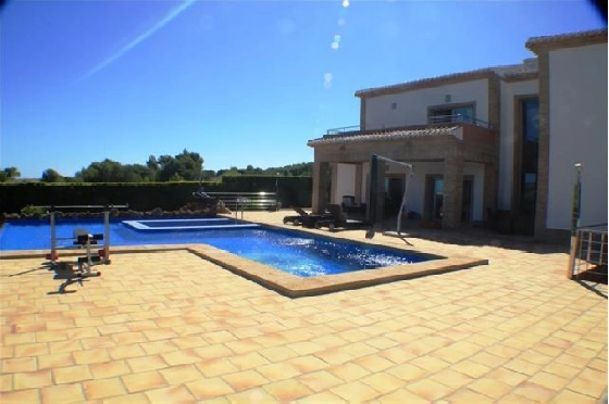 Villa in Javea zu verkaufen, Zona de estar 300 m², Baujahr 2010, Zustand neuwertig, + Zentralheizung, Klimaanlage, Terreno 1200 m², 5 Schlafzimmer, 4 Badezimmer, Pool, ref.: 2-0914-2