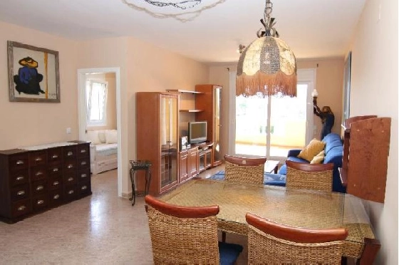 Apartment in Denia zur Ferienvermietung, Zona de estar 93 m², Baujahr 2002, 2 Schlafzimmer, 1 Badezimmer, Pool, ref.: V-0614-3