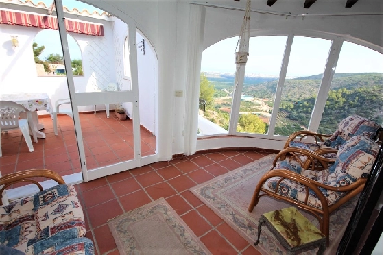 Villa in Pego-Monte Pego zur Ferienvermietung, Zona de estar 90 m², Baujahr 1990, Terreno 820 m², 2 Schlafzimmer, 1 Badezimmer, Pool, ref.: S-2211-10