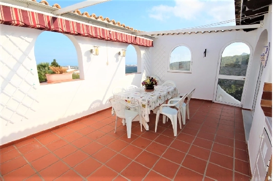Villa in Pego-Monte Pego zur Ferienvermietung, Zona de estar 90 m², Baujahr 1990, Terreno 820 m², 2 Schlafzimmer, 1 Badezimmer, Pool, ref.: S-2211-12