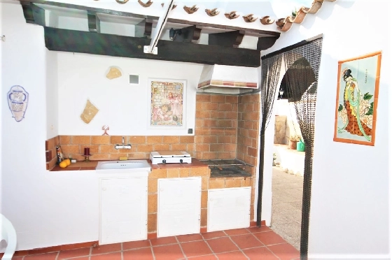 Villa in Pego-Monte Pego zur Ferienvermietung, Zona de estar 90 m², Baujahr 1990, Terreno 820 m², 2 Schlafzimmer, 1 Badezimmer, Pool, ref.: S-2211-13