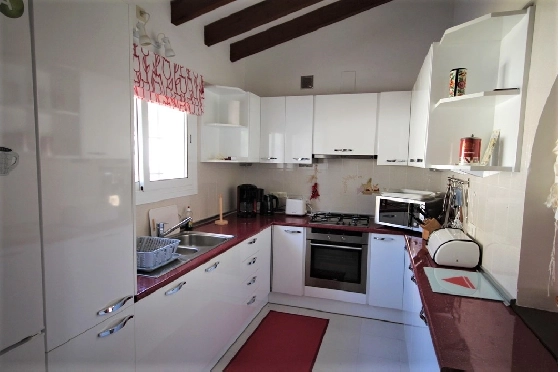 Villa in Pego-Monte Pego zur Ferienvermietung, Zona de estar 90 m², Baujahr 1990, Terreno 820 m², 2 Schlafzimmer, 1 Badezimmer, Pool, ref.: S-2211-3