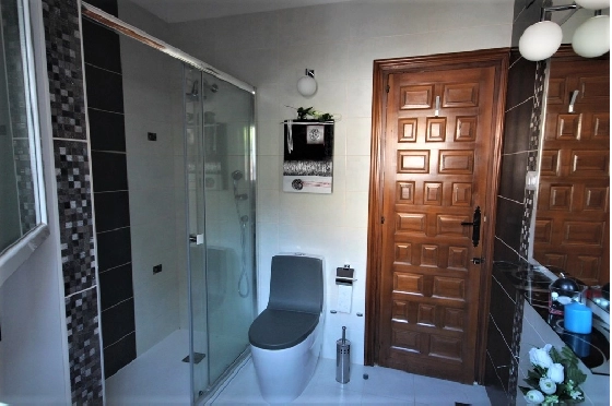 Villa in Pego-Monte Pego zur Ferienvermietung, Zona de estar 90 m², Baujahr 1990, Terreno 820 m², 2 Schlafzimmer, 1 Badezimmer, Pool, ref.: S-2211-8
