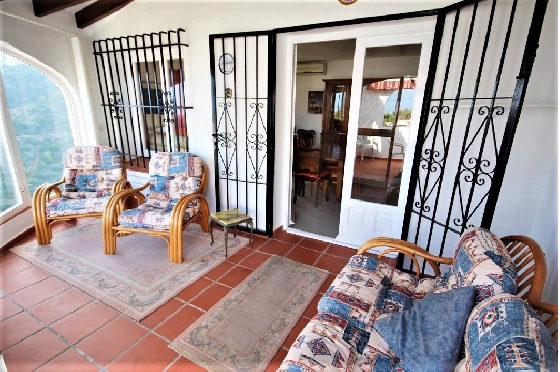 Villa in Pego-Monte Pego zur Ferienvermietung, Zona de estar 90 m², Baujahr 1990, Terreno 820 m², 2 Schlafzimmer, 1 Badezimmer, Pool, ref.: S-2211-9