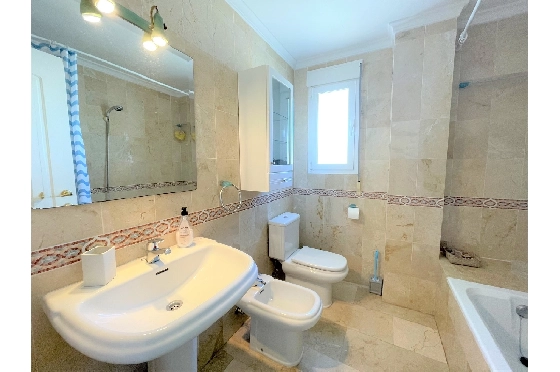 Apartment in Denia(Las Marinas) zur Ferienvermietung, Zona de estar 90 m², Baujahr 2003, Zustand gepflegt, + Zentralheizung, Klimaanlage, 1 Schlafzimmer, 1 Badezimmer, Pool, ref.: T-0318-9